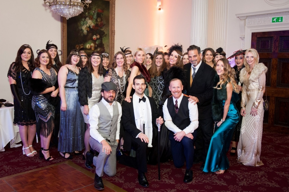 Decade of growth celebrated in a lavish 1920s-style party